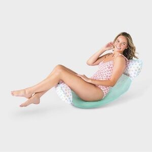 Roller Rabbit Target Disco Hearts Wave Pool Hammock Floatie - NIB!